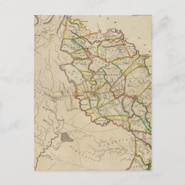 Cartão Postal Estado da Geórgia (Frente)