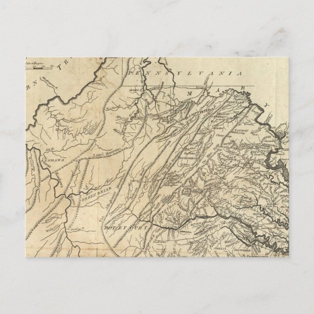 Cartão Postal Estado da Virgínia 2 (Frente)