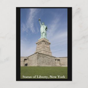 Cartão Postal Estado de Liberdade, Nova Iorque
