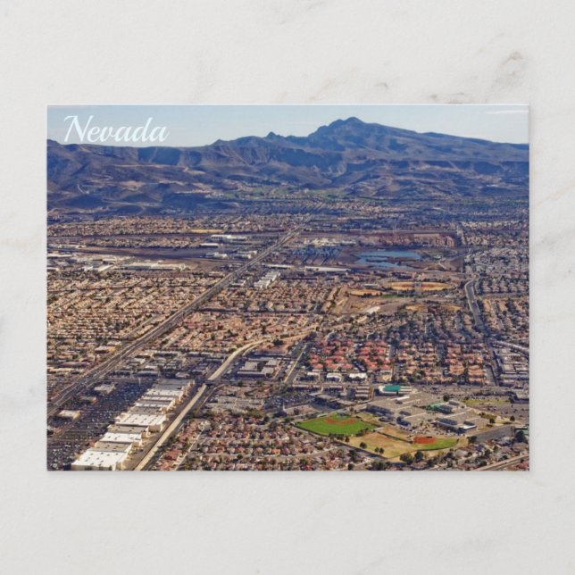 Cartão Postal Estado de Nevada (Frente)