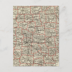 Cartão Postal Estado de Ohio