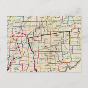 Cartão Postal Estado de Ohio