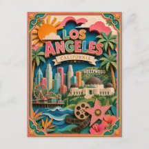 Estados de PopCut Los Angeles Califórnia Arte de P
