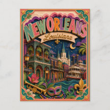 Estados PopCut Nova Orleans Louisiana Arte em Pape
