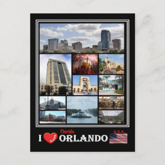 Cartão Postal Estados Unidos da América - Orlando Florida -