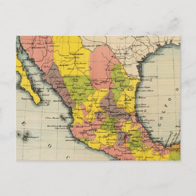 Cartão Postal Estados Unidos do México 2 (Frente)