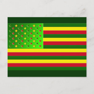 Cartão Postal Estados Unidos do Reggae
