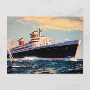 Cartão Postal Estados Unidos no Mar