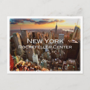 Cartão Postal Estados Unidos - Nova Iorque - Rockefeller Center