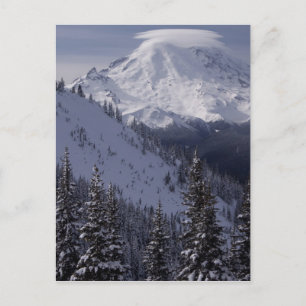 Cartão Postal Estados Unidos, Washington, vista do Mt. Rainier