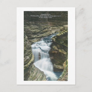 Cartão Postal Estadual Park View of Diamond Falls