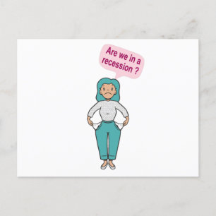 Cartão Postal Estamos em recessão?