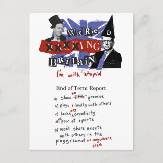 Cartão Postal estamos xxxxxxxing na Grã-Bretanha, estou com um e