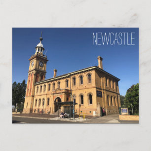 Cartão Postal estância aduaneira de newcastle