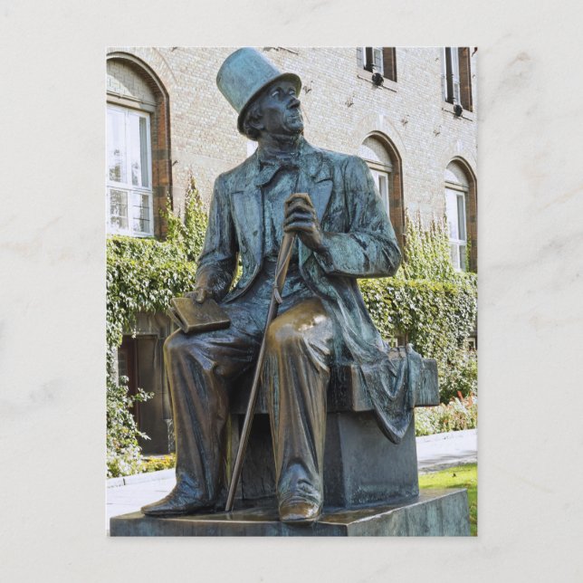 Cartão Postal Estátua (Frente)