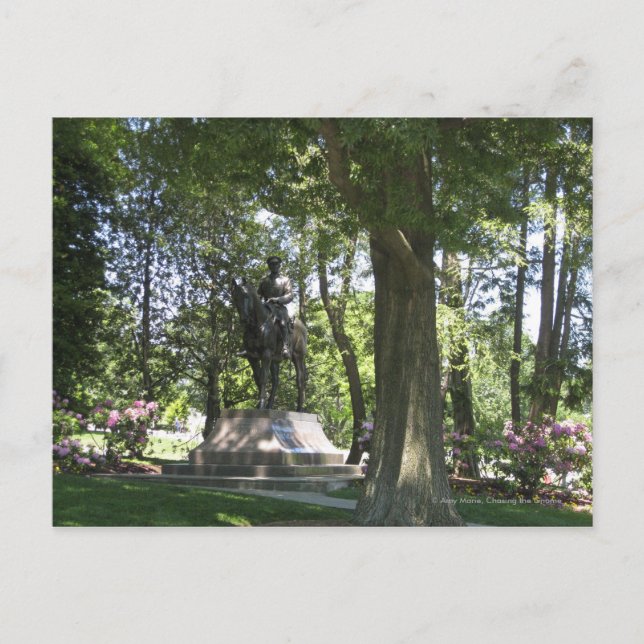 Cartão Postal Estátua (Frente)