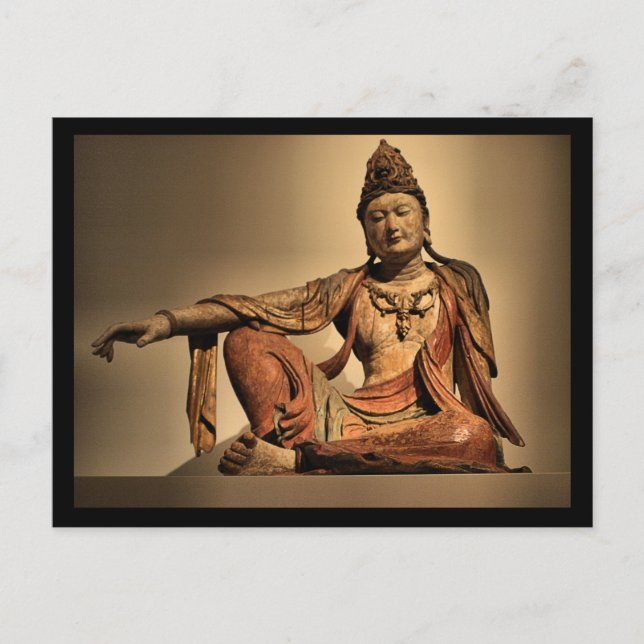 Cartão Postal Estátua Antiga (Frente)