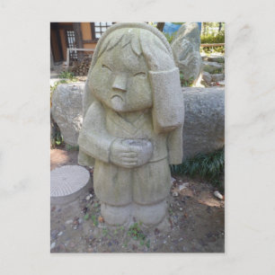 Cartão Postal Estátua Coreana (4)