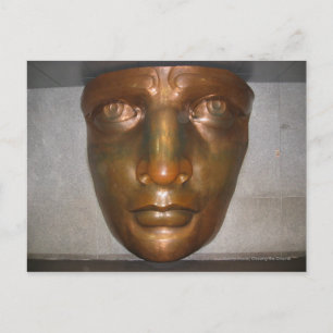 Cartão Postal Estátua da Face da Liberdade