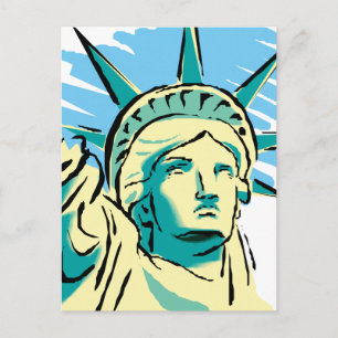 Cartão Postal Estátua da Liberdade