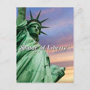 Cartão Postal estátua da liberdade