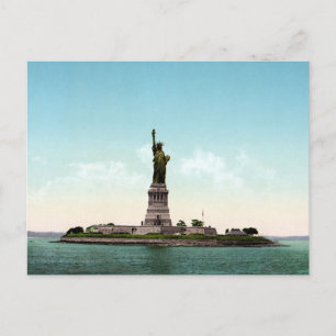 Cartão Postal Estátua da Liberdade 1905 Vintage Nova Iorque