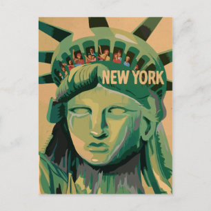 Cartão Postal Estátua da Liberdade - Cidade de Nova York
