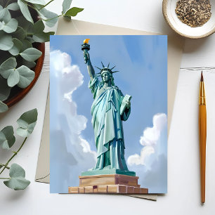 Cartão Postal Estátua da Liberdade Nova York