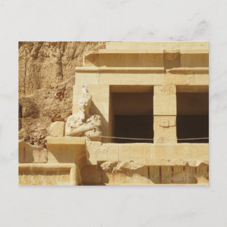 Cartão Postal Estátua da rainha Hatshepsut, Templo de Hatshepsut