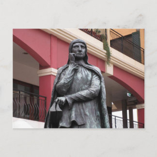 Cartão Postal Estátua de Dante Alighieri em Postcard de Leichhar