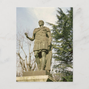 Cartão Postal Estátua de Júlio César
