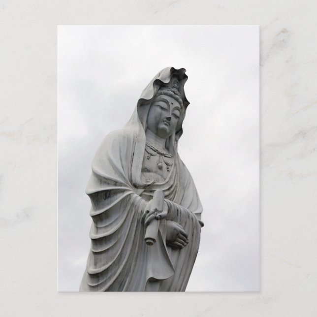 Cartão Postal Estátua de Kannon de Takasaki (Frente)