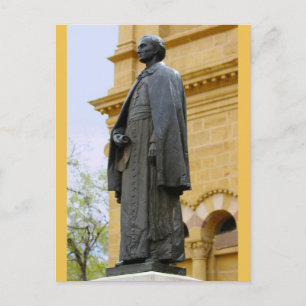 Cartão Postal Estátua do Arcebispo Jean-Baptiste Lamy