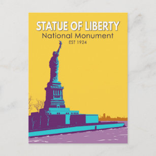 Cartão Postal Estátua do Monumento Nacional da Liberdade