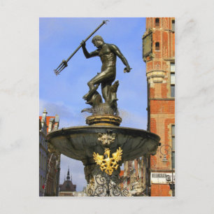 Cartão Postal Estátua do Netuno