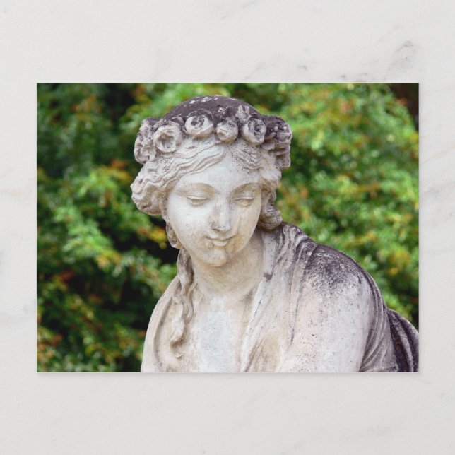 Cartão Postal Estátua grega (Frente)