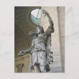 Cartão Postal Estátua no Vaticano