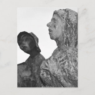 Cartão Postal Estatuas da Grande Fome da Irlanda em Dublin