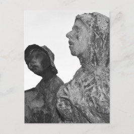 Cartão Postal Estatuas da Grande Fome da Irlanda em Dublin