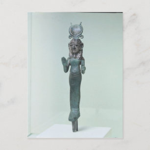 Cartão Postal Estatueta de uma deusa fenícia