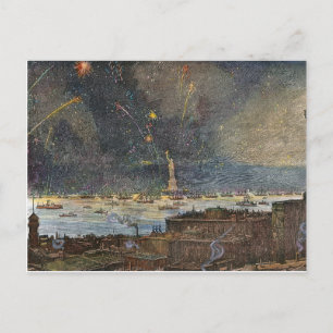 CARTÃO POSTAL ESTATUTO DA LIBERDADE, 1886