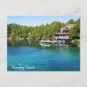 Cartão Postal Este é Tobermory, Canadá