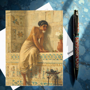 Cartão Postal Este, Edwin Long (Inglês, 1829 - 1891)