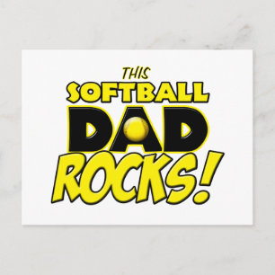 Cartão Postal Este Pai Softball Rocks copy.png