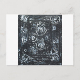 Cartão Postal Esteiras de Redemoinhos (expressionismo abstrato)