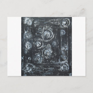Cartão Postal Esteiras de Redemoinhos (expressionismo abstrato)