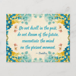 Cartão Postal Esteja Presente Cartão-Postal - Cotação Buda