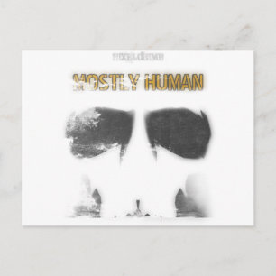 Cartão Postal Estêncil gráfico: Principalmente humano