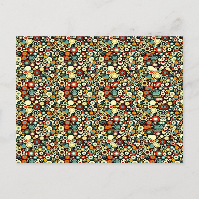 Cartão Postal Estereograma Número 5 Magic Eye - Sem Envelope (Frente)