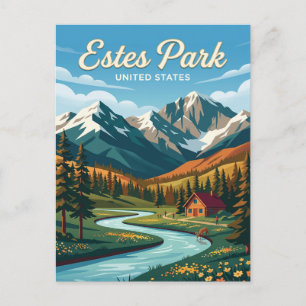 Cartão Postal Estes Park Colorado